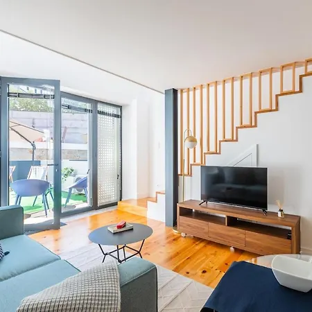 Appartement Heroismo Duplex Terrace Porto
